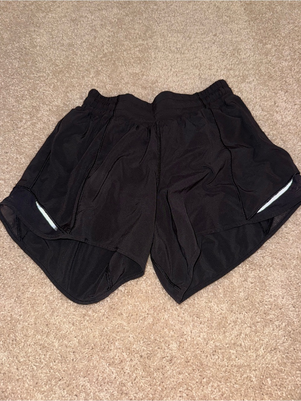 lululemon Black Athletic Running Shorts